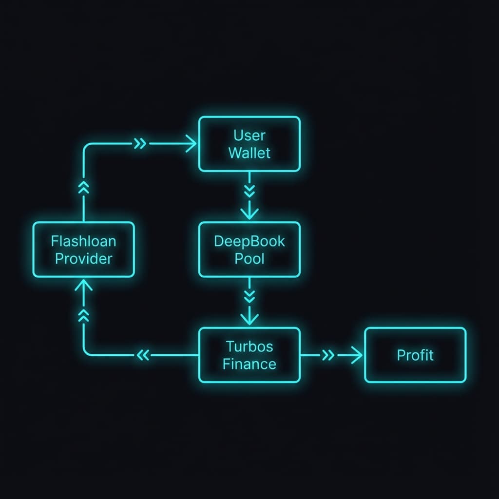 Flashloan Strategy Flowchart
